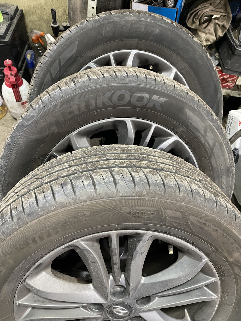 Hankook Ventus Prime 2 — Hyundai ix35, 2 л, 2015 года | шины | DRIVE2