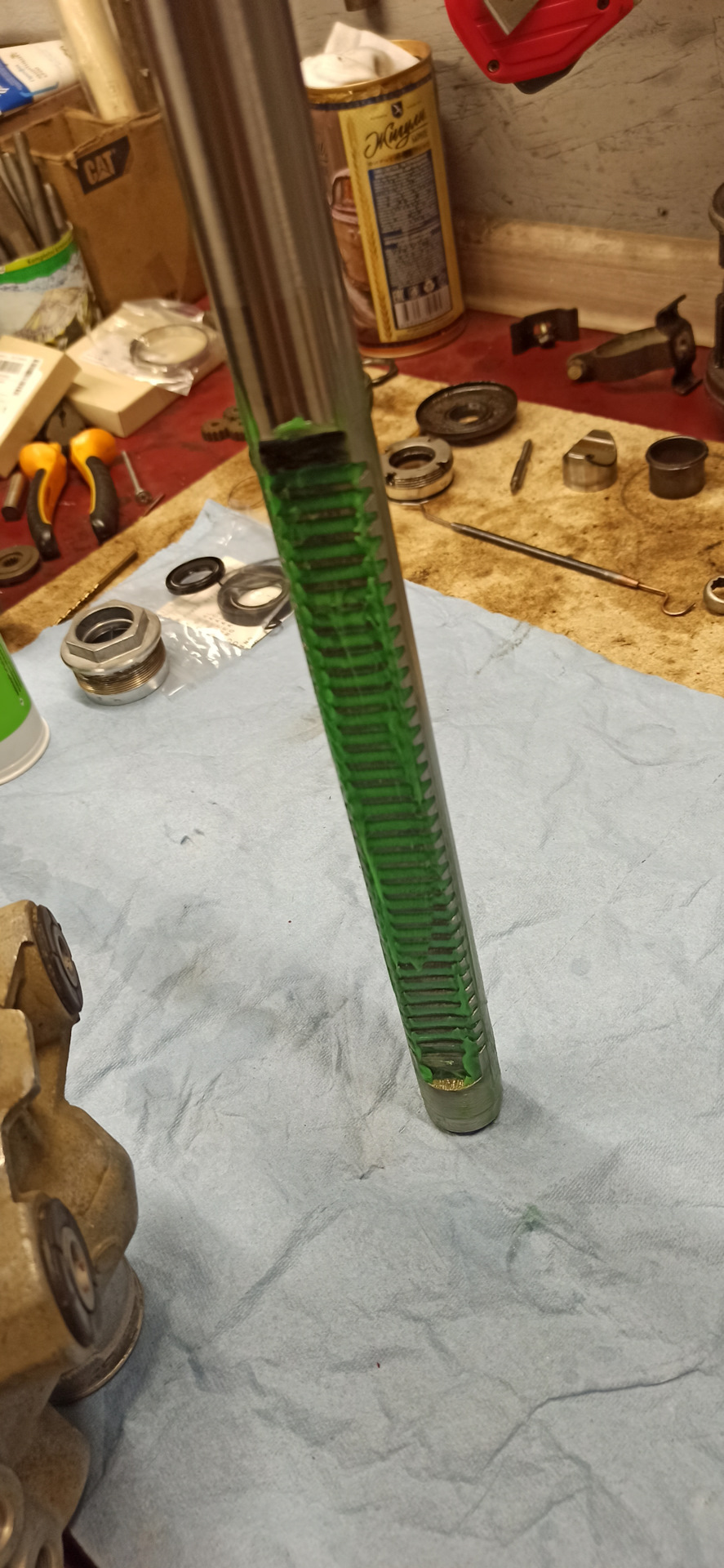 Ремонт гидравлической рулевой рейки Subaru Forester SH 2011 Часть 2 ...