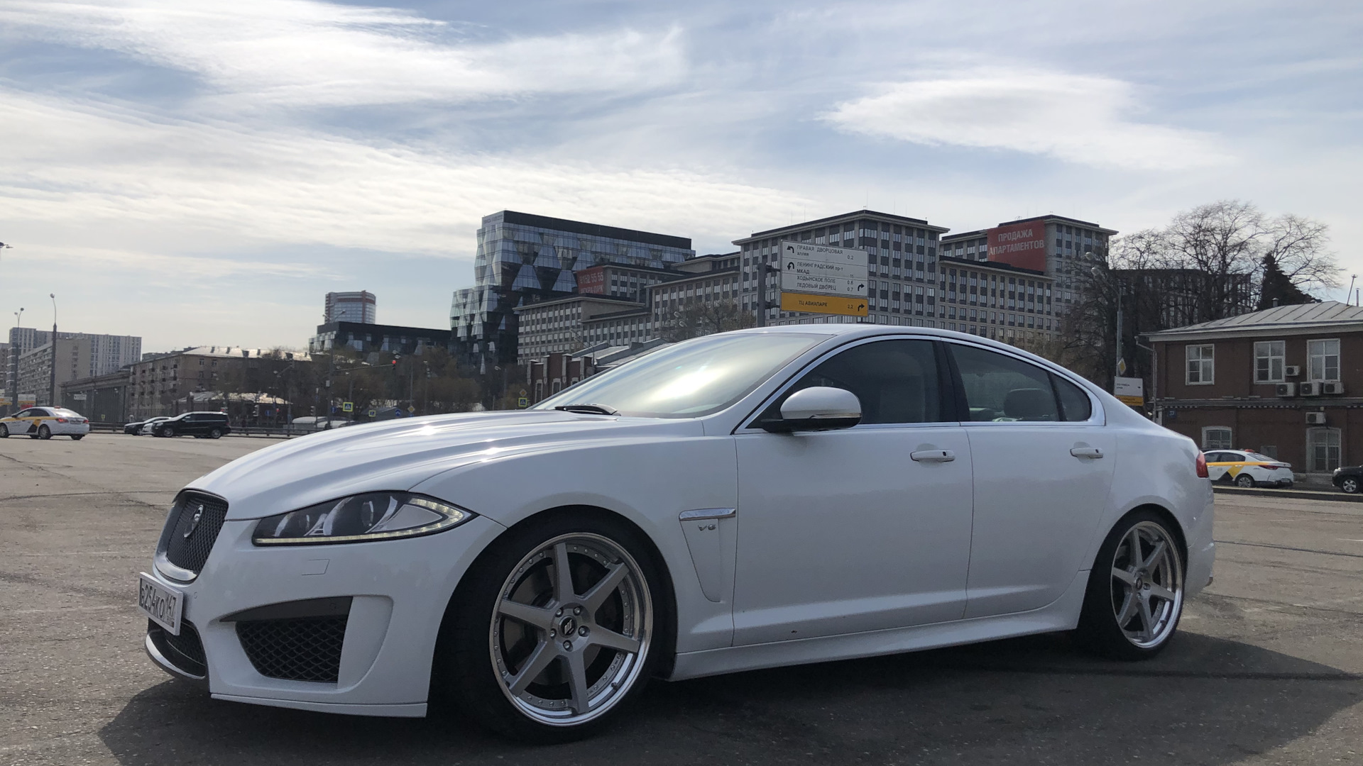 Jaguar XF White