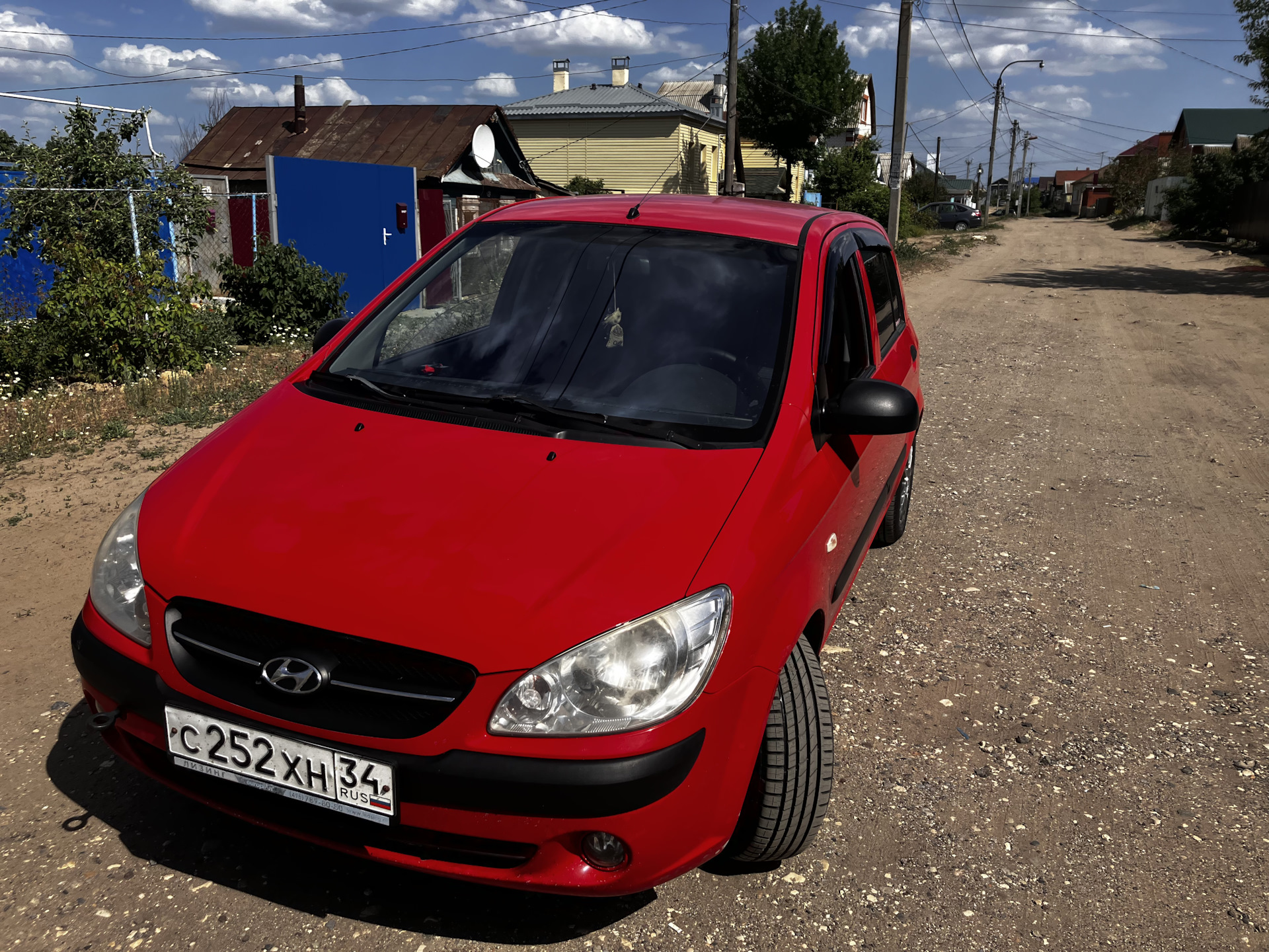 Запоминалка — Hyundai Getz, 1,4 л, 2008 года | шины | DRIVE2