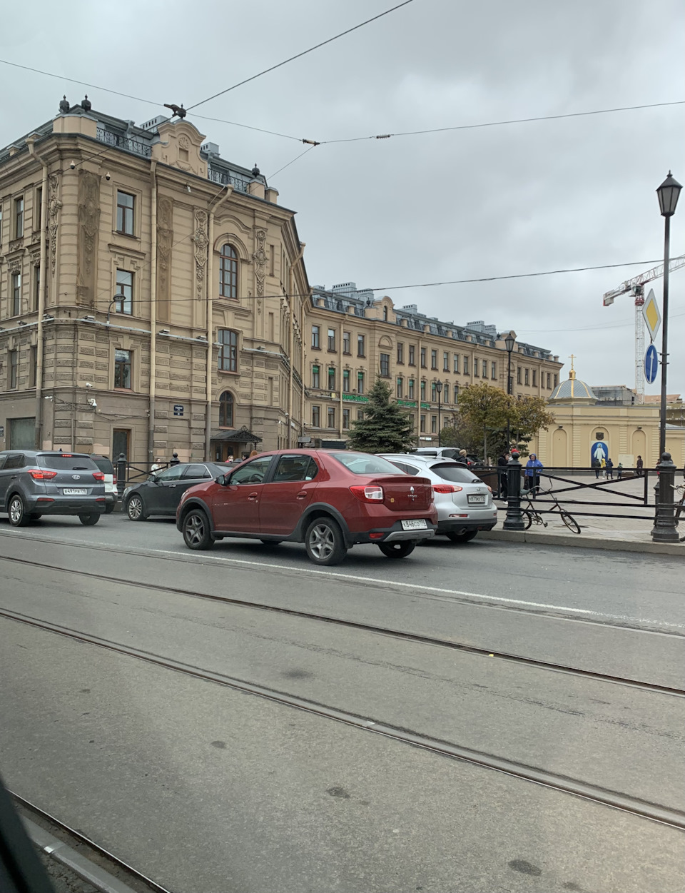 СПб из окна автомобиля. Пасмурный день. Ч. 2. — Suzuki SX4 (2G), 1,6 л,  2018 года | покатушки | DRIVE2