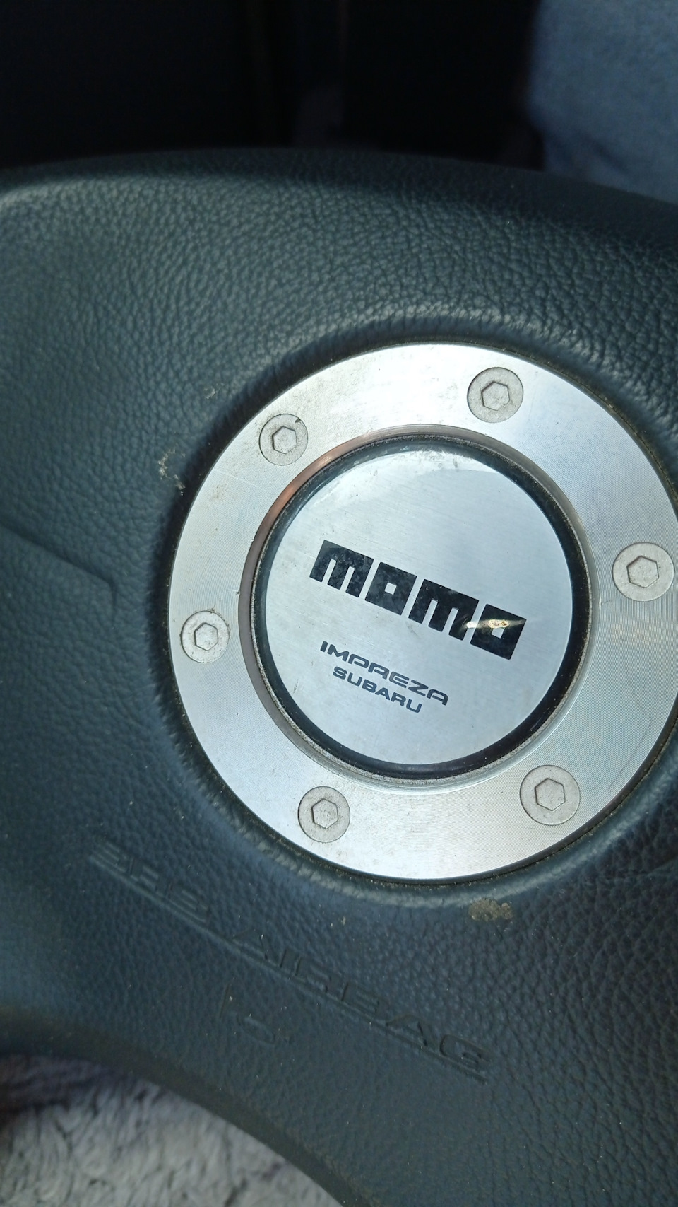 Руль ОШОШ) — Subaru Impreza (GD/GG), 2 л, 2000 года | тюнинг | DRIVE2