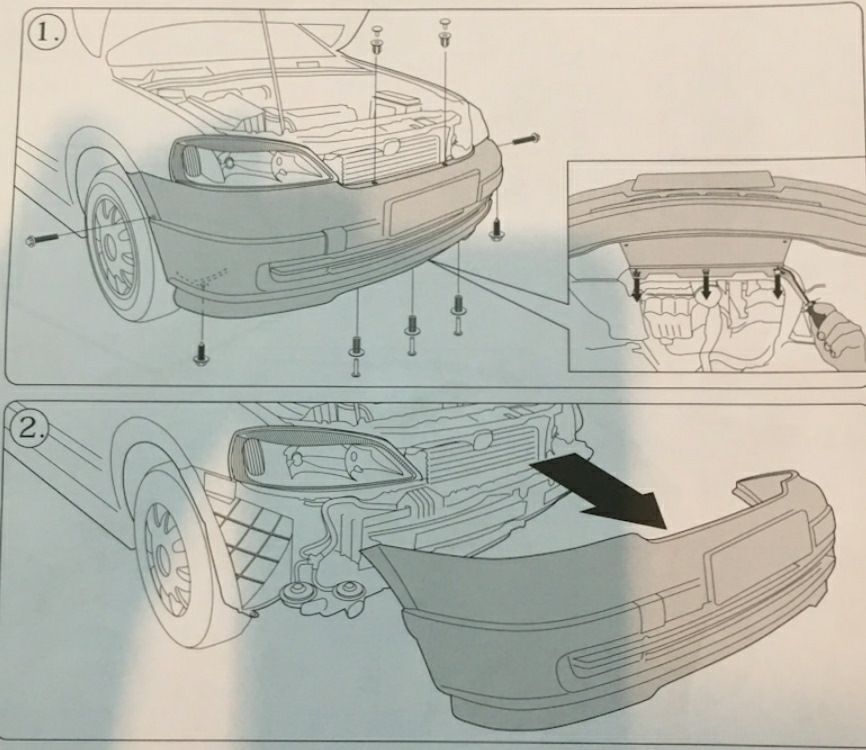 Увеличенный бачок омывающей жидкости — Opel Astra G, 1,8 л, 1999 года ...