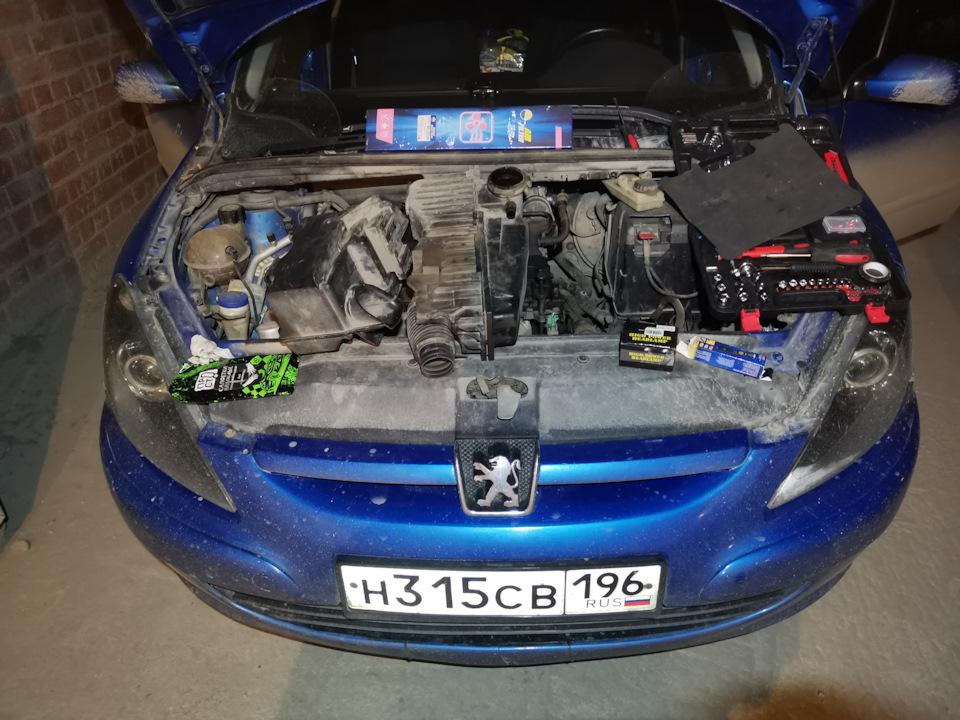 Прошивка Евро2, Замена Воздушного Фильтра, Минимойка АКБ — Peugeot 307 ...