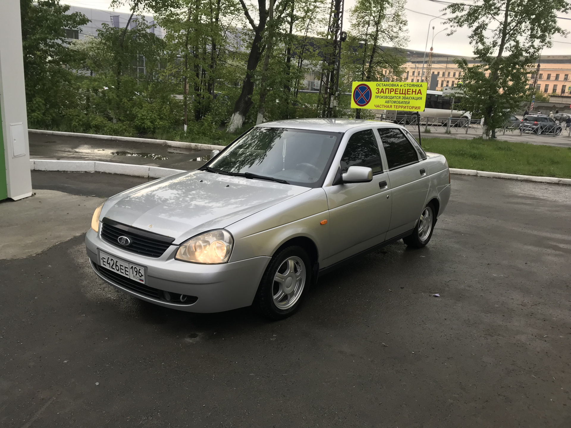 Приятно когда машина чистая — Lada Приора седан, 1,6 л, 2008 года | мойка |  DRIVE2