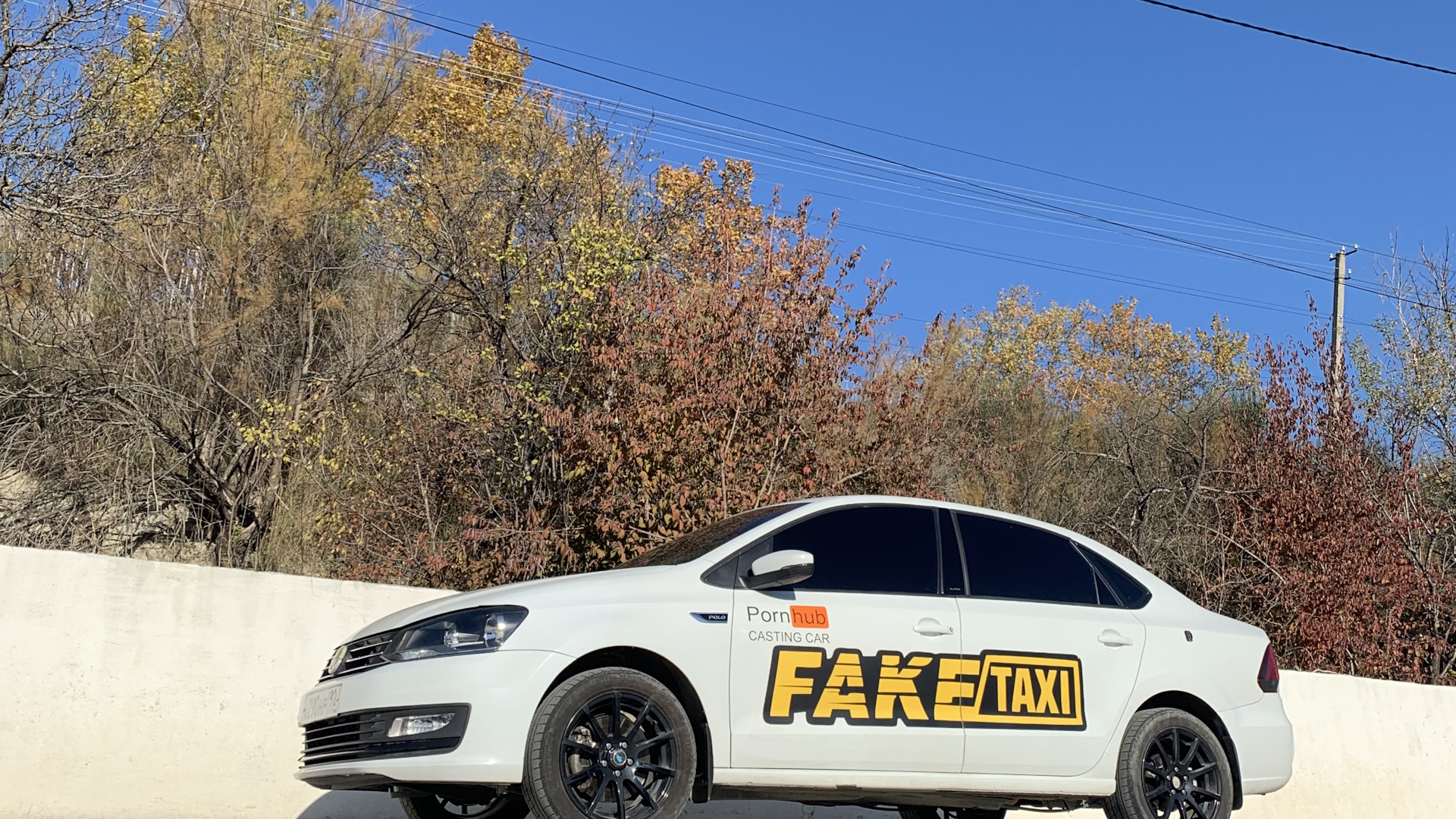 Volkswagen Polo Sedan 1.6 бензиновый 2016 | Fake Taxi на DRIVE2