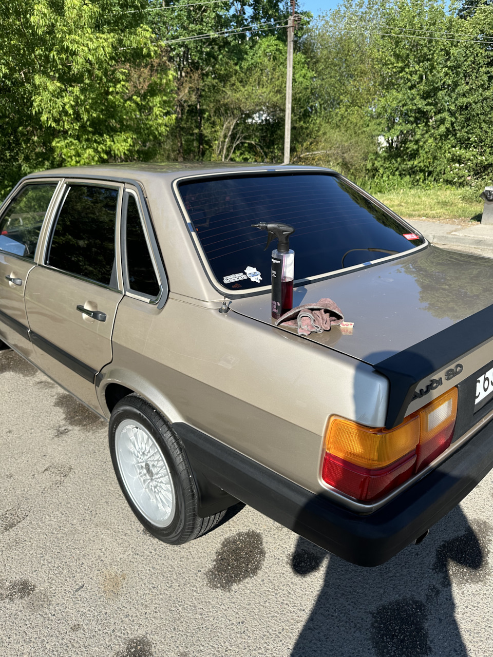 Пробег Калининград-Светлый — Audi 80 (B2), 1,6 л, 1986 года | встреча |  DRIVE2