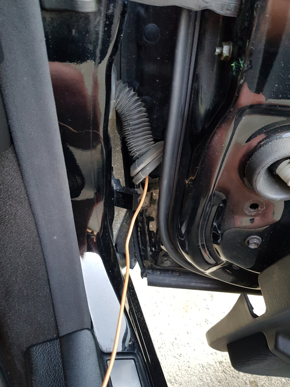 Подключение повторителей на зеркалах. — Lexus LS (UCF30), 4,3 л, 2005 ...