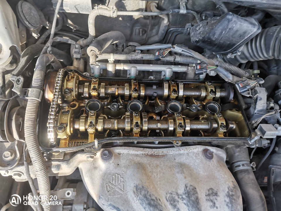 Замена прокладки под крышкой клапанов — Toyota Camry (XV40), 2,4 л ...