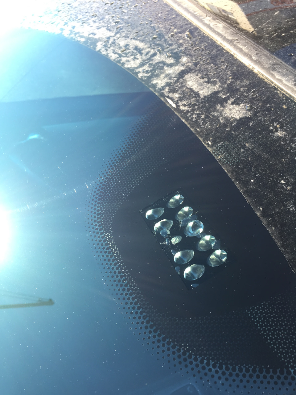 Переклейка датчика дождя. — Mercedes-Benz C-class (W203), 1,8 л, 2005 ...