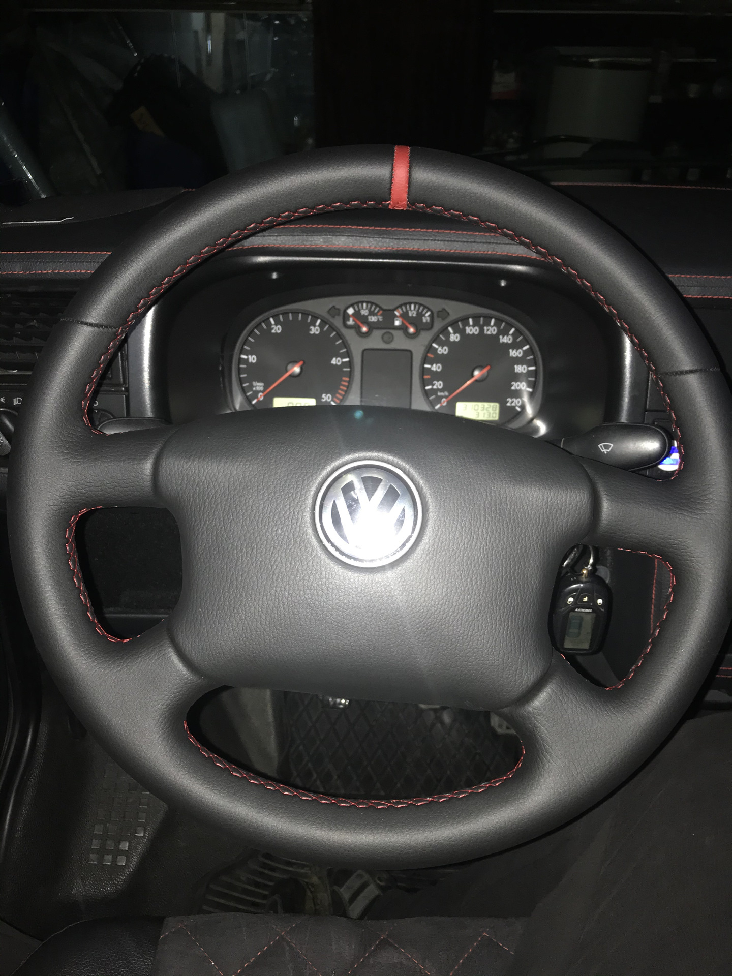 снять руль шаран