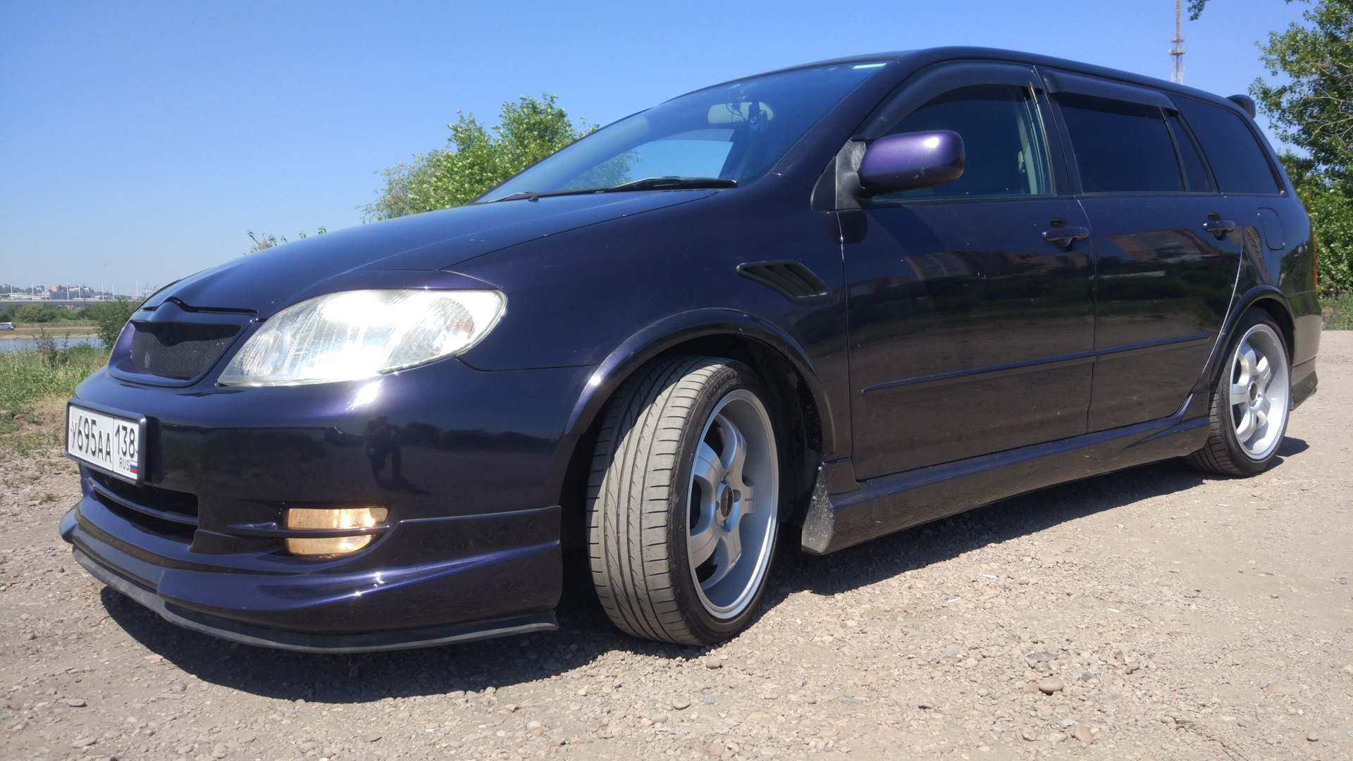 Toyota E120 1.5 бензиновый 2002 | Dark purple mica ♫♫ на DRIVE2