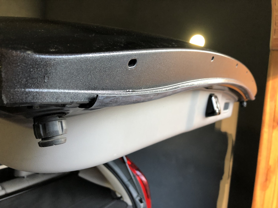 Резинка против воды на дверь багажника — Honda CR-V (RM), 2,4 л, 2014 ...