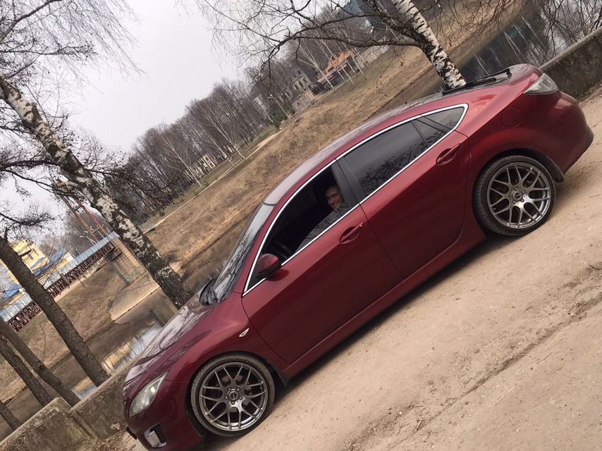 Кастрюли в изоленте — Mazda 6 (2G) GH, 2 л, 2008 года | шины | DRIVE2