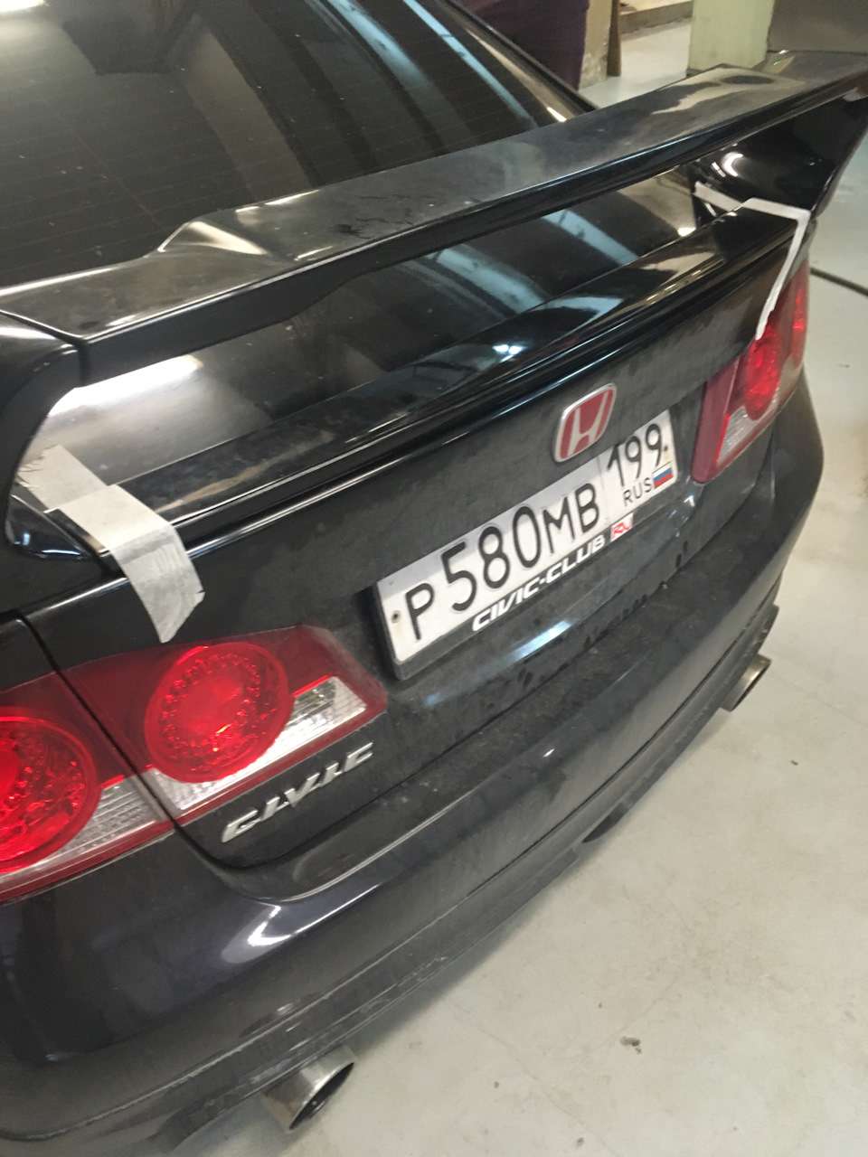 Всё на месте, ждём и наслаждаемся результатом. — Honda Civic 4D (8G)