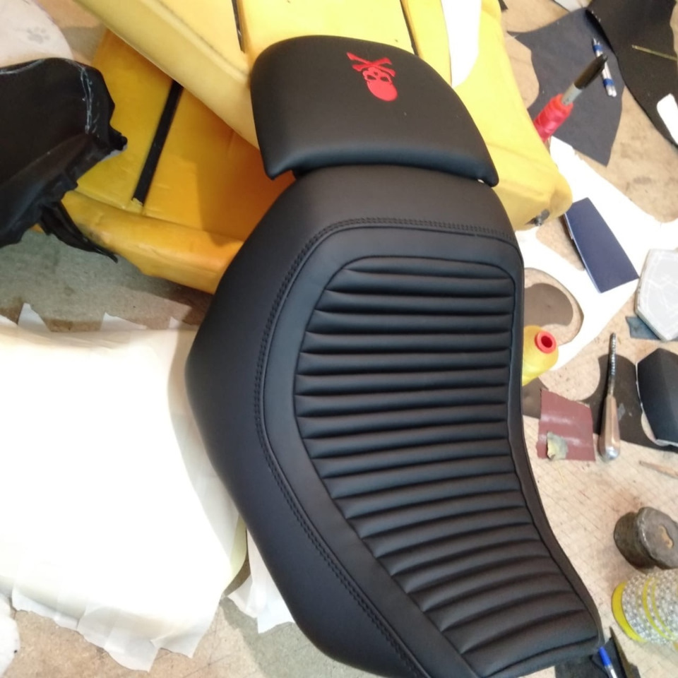 Перетяжка мото сиденья Harley Davidson — DRIVE2