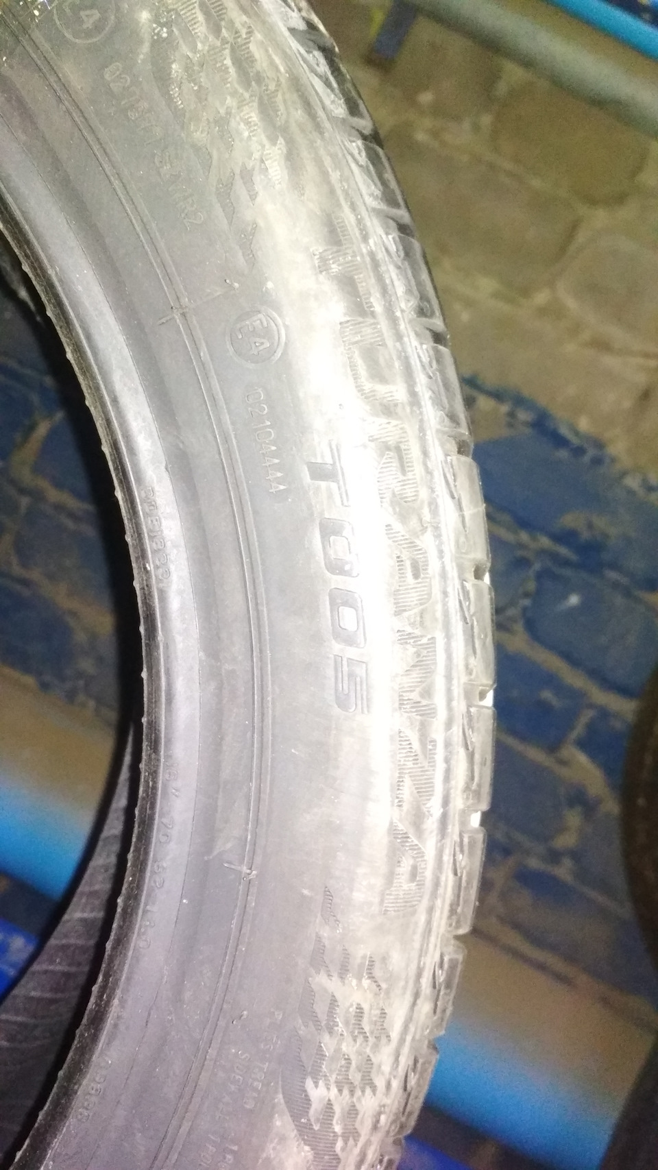 Новые шины Bridgestone turanza T005 195/45 R16 — Lada Granta Sport, 1,6 ...