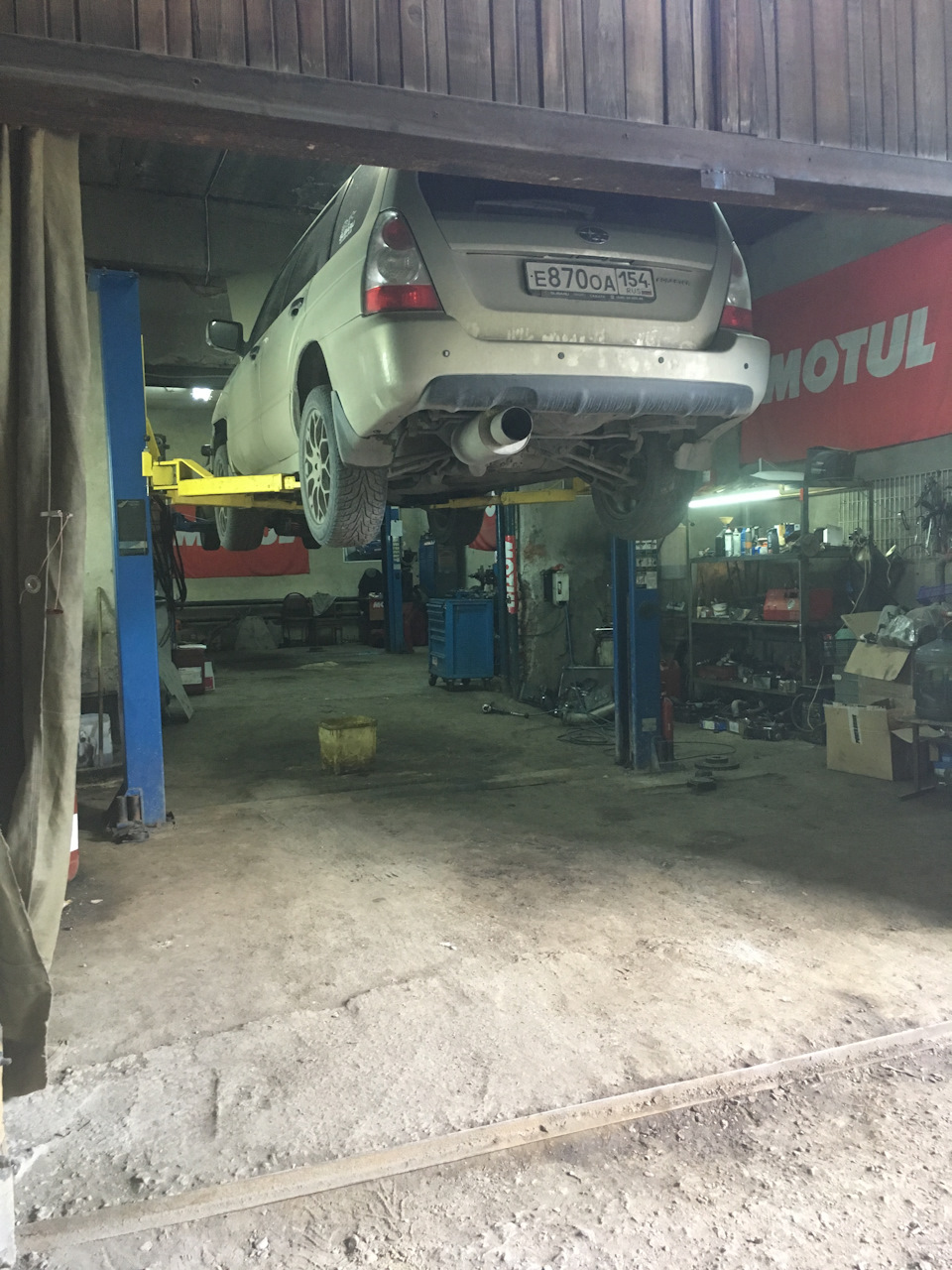 148000 Замена масла в АКПП + диагностика ГРМ — Subaru Forester (SG), 2 ...