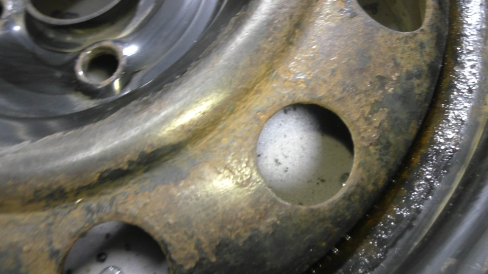 Покраска колесных дисков Штамповка — Hyundai Solaris, 1,4 л, 2013 года ...