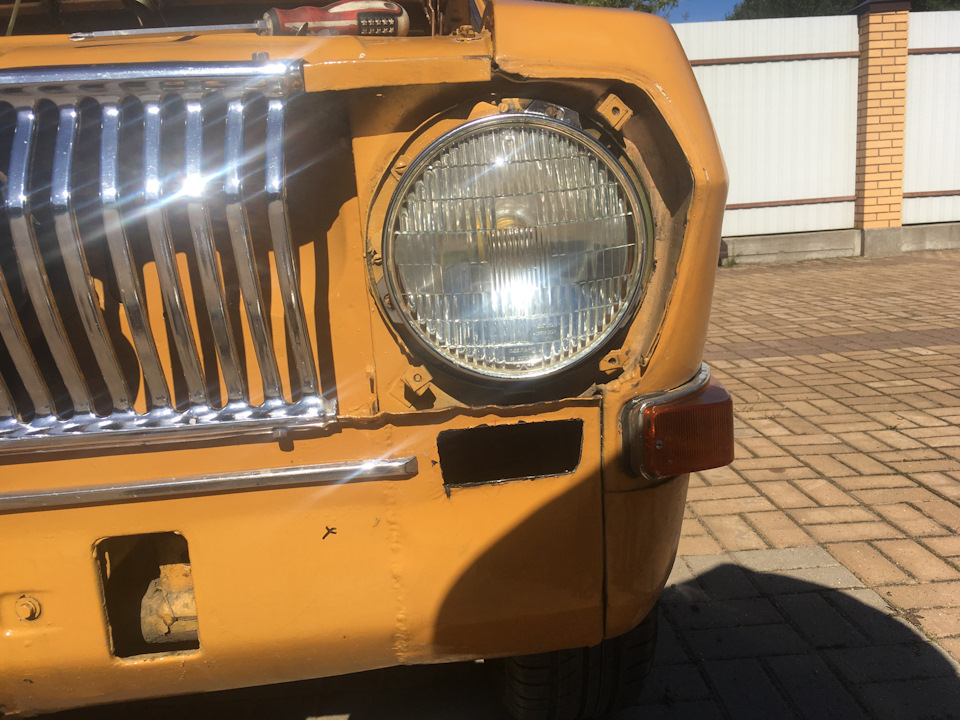 Подфарники на месте. — ГАЗ 24, 2,5 л, 1972 года | своими руками | DRIVE2