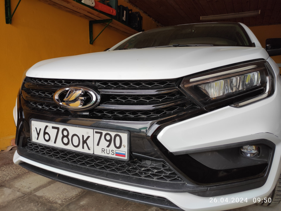 Антихром. — Lada Vesta (NG), 1,6 л, 2023 года | тюнинг | DRIVE2