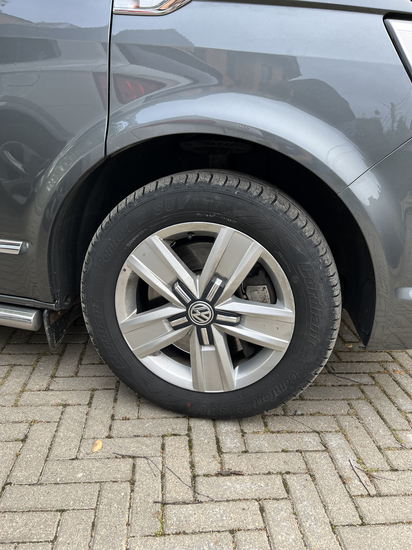 83. Замена летних покрышек на Cordiant Comfort 2 — Volkswagen Multivan ...