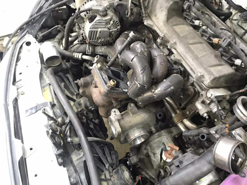 Установка турбины на toyota celica