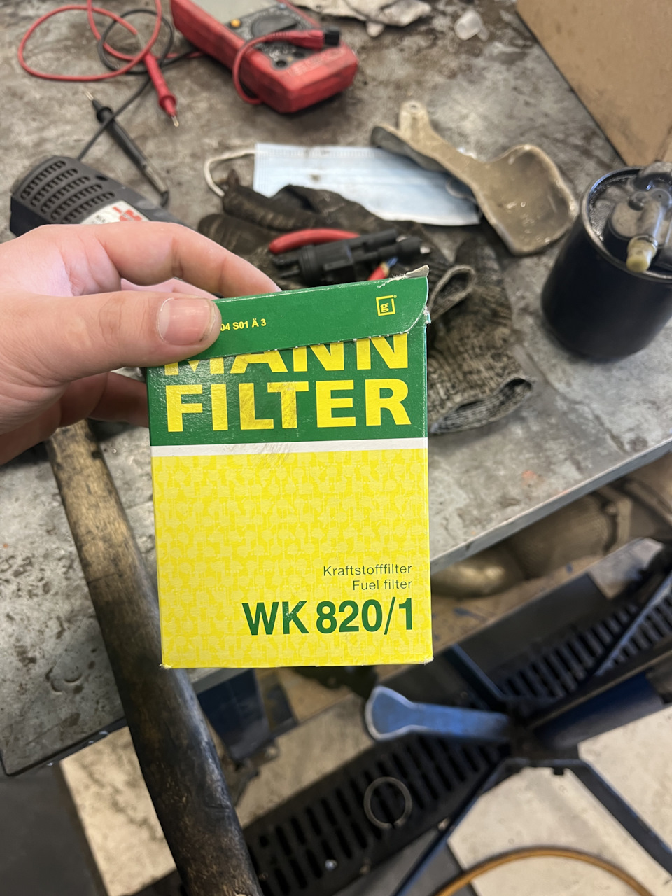 WK8201 Топливный фильтр MANN FILTER | Запчасти на DRIVE2