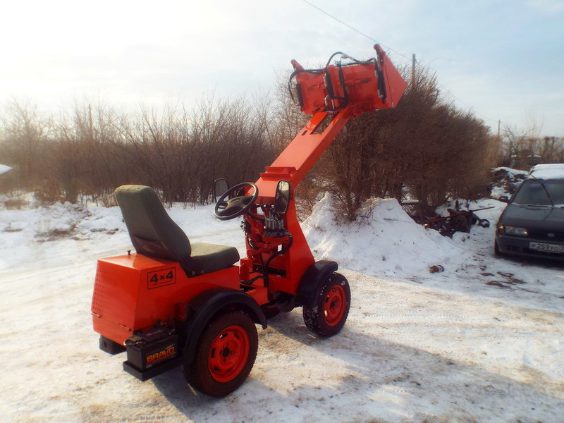 Самодельный минитрактор Т16 мини | Homemade mini tractor