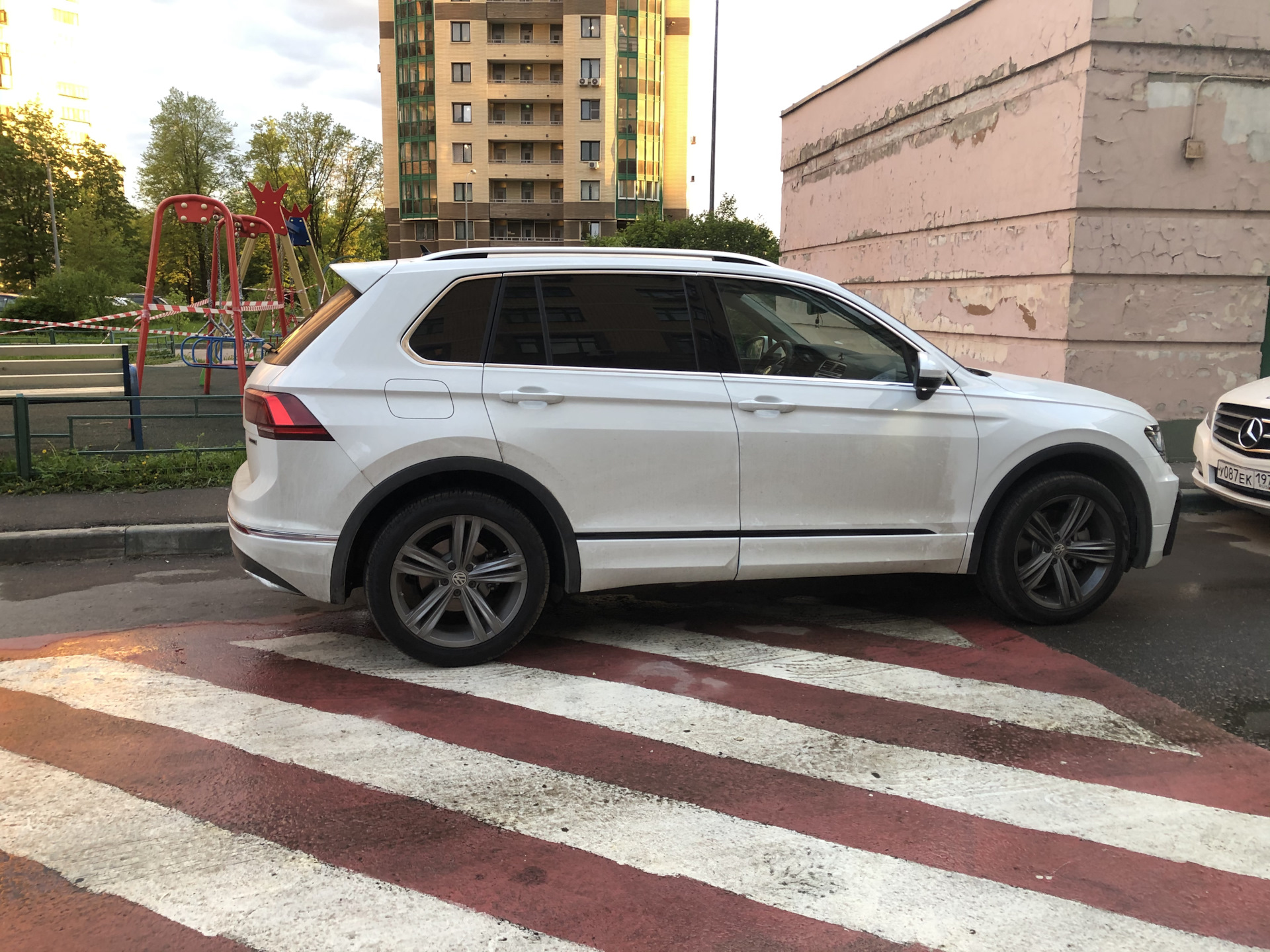 Volkswagen Tiguan 2 антихром