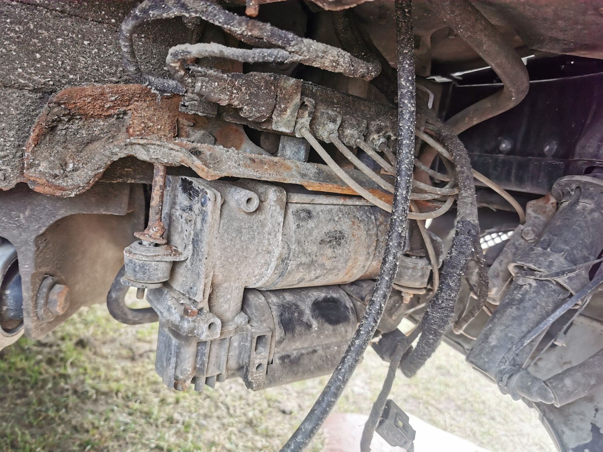 Airmatic visit workshop — Mercedes-Benz S-Class (W220), 3,2 л, 2001 ...