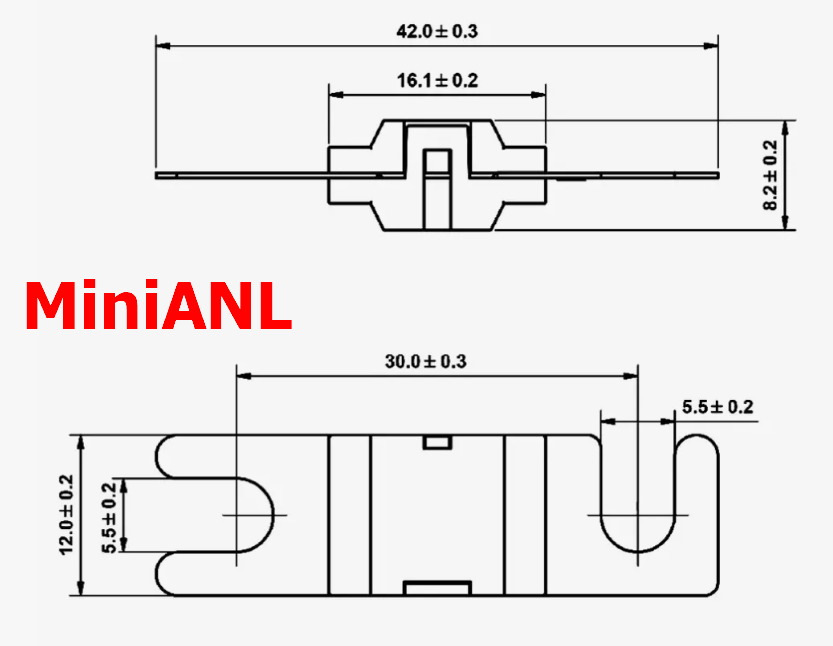 Предохранитель для усилителя сабвуфера — Ford Transit (6G), 2 л, 2002 ...