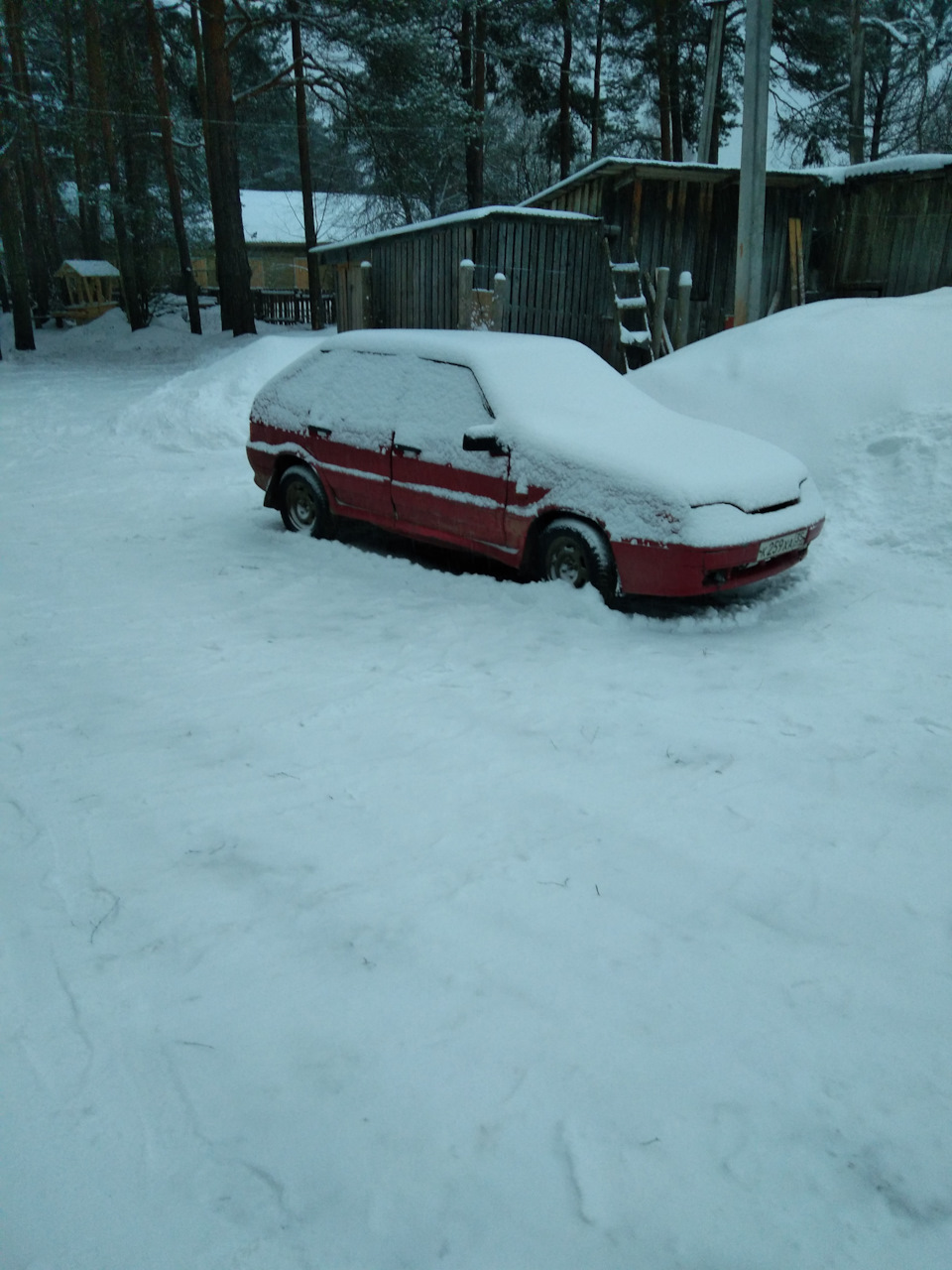 56 февраля на дворе… — Lada Калина Хэтчбек (1G), 1,6 л, 2010 года ...