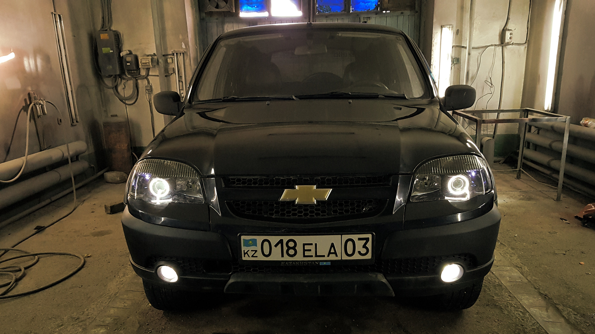 Chevrolet Niva 1.7 бензиновый 2009 | Black Edition на DRIVE2