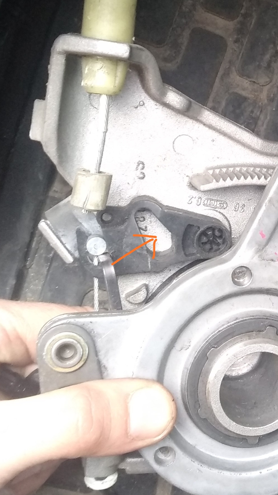 Ревизия стояночного тормоза w163 ml — Mercedes-Benz M-Class (W163), 3,2 ...