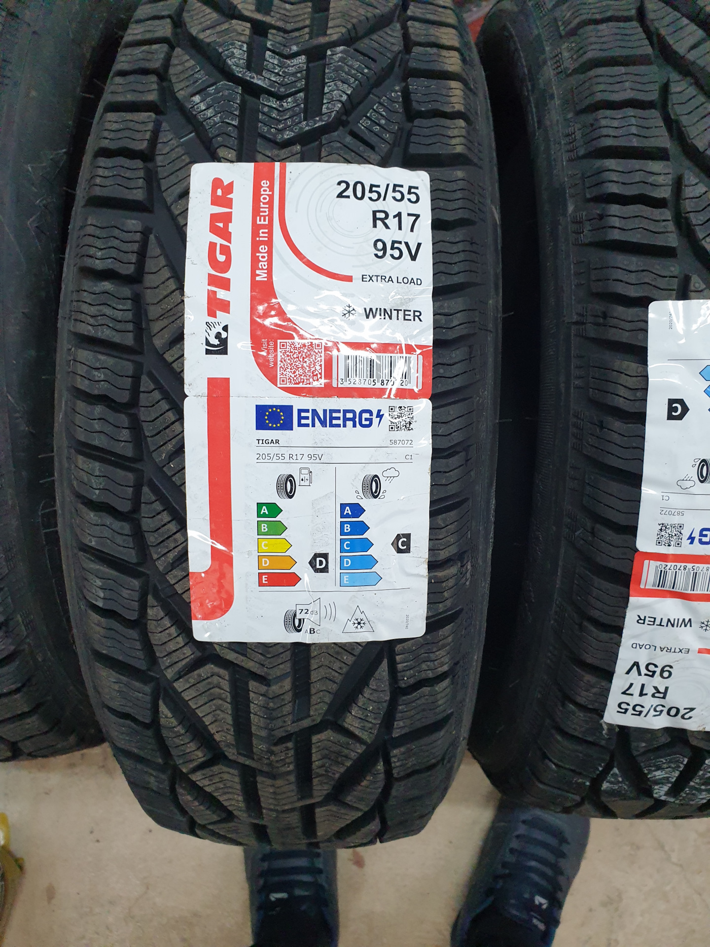 Tigar winter 205. Tigar 205/55 r17. Tigar Winter 205/55 r17 95v. Тигар 195 50 15 зима характеристики и расшифровка АБСДЕ.