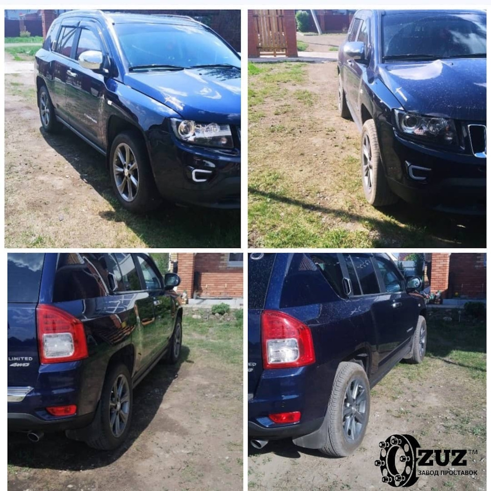 Проставки колёсные на Jeep compass 2012г. | Завод проставок ZUZ™️ отзывы —  ZUZ на DRIVE2