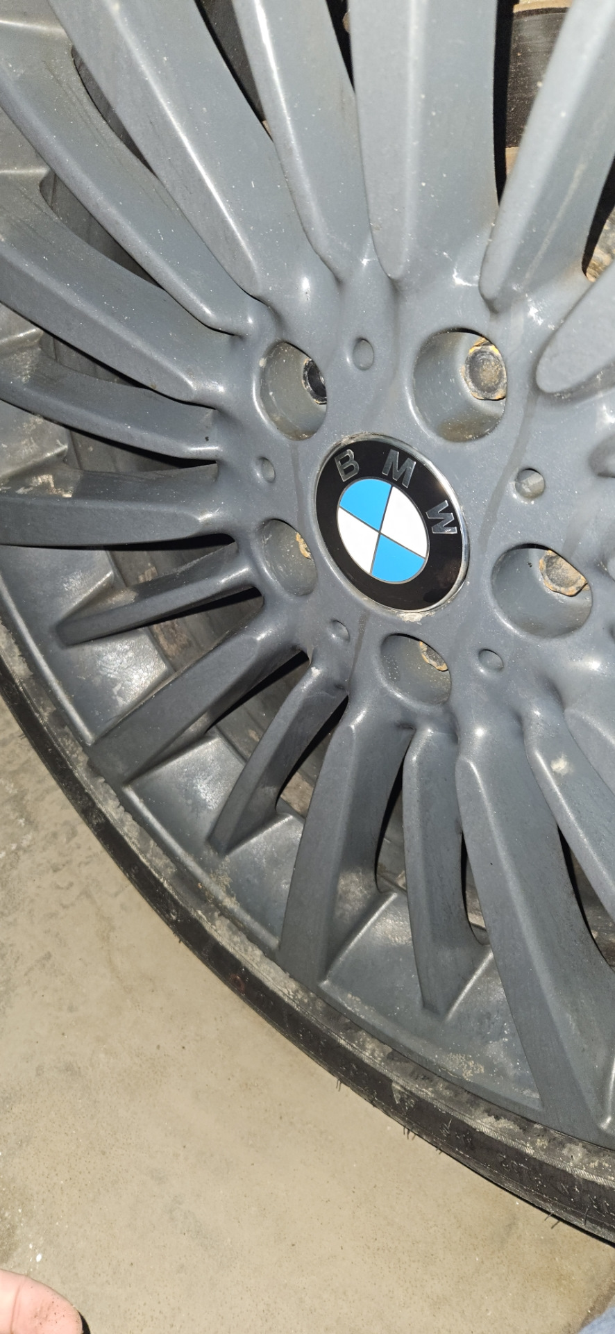Ступичные колпачки — BMW 3 series Gran Turismo (F34), 2 л, 2014 года ...