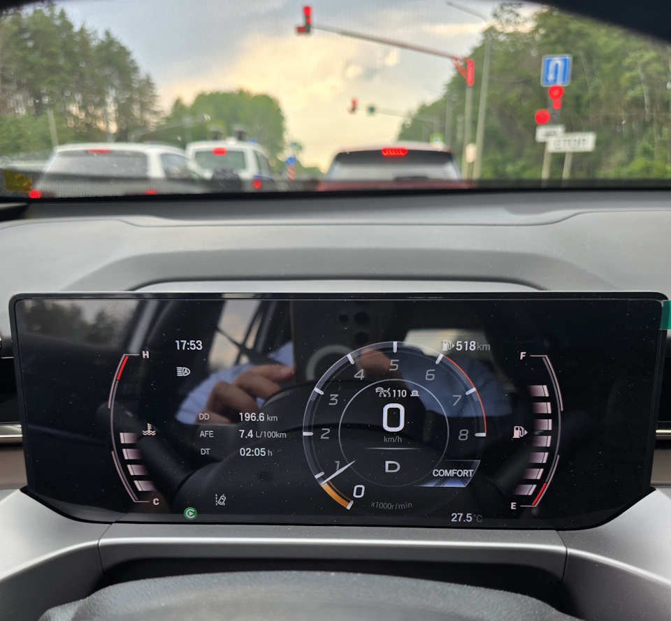 Расход за один день: в основном трасса — GAC GS4