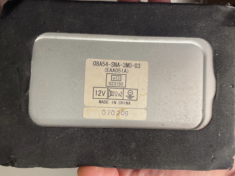 К выборам — Honda Accord (7G), 2,4 л, 2006 года | аксессуары | DRIVE2