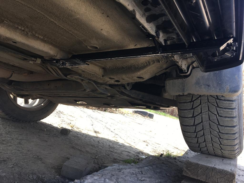 Пороги Ниссан х-трейл т31 (Установка) — Nissan X-Trail II (t31), 2,5 л ...