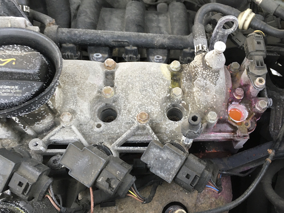 Течь антифриза из под клапанной крышки — Сообщество «DRIVE2 Мурманская ...