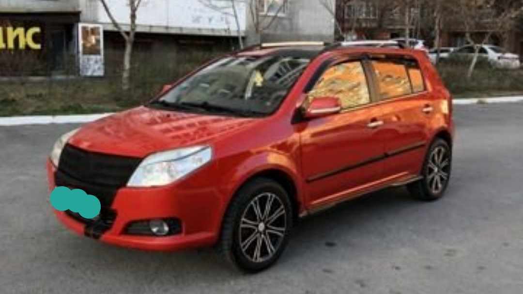 Geely MK Cross 1.5 бензиновый 2011 | Красный, 1.5 МТ на DRIVE2