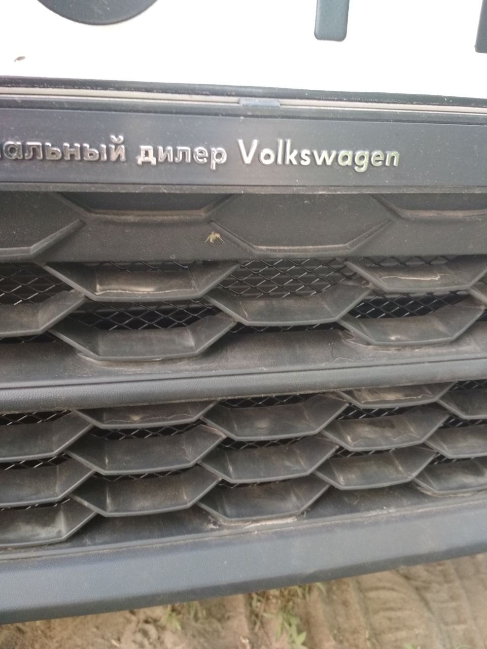 Брызговики и сетка в бампер — Volkswagen Tiguan (2G), 1,4 л, 2019 года ...