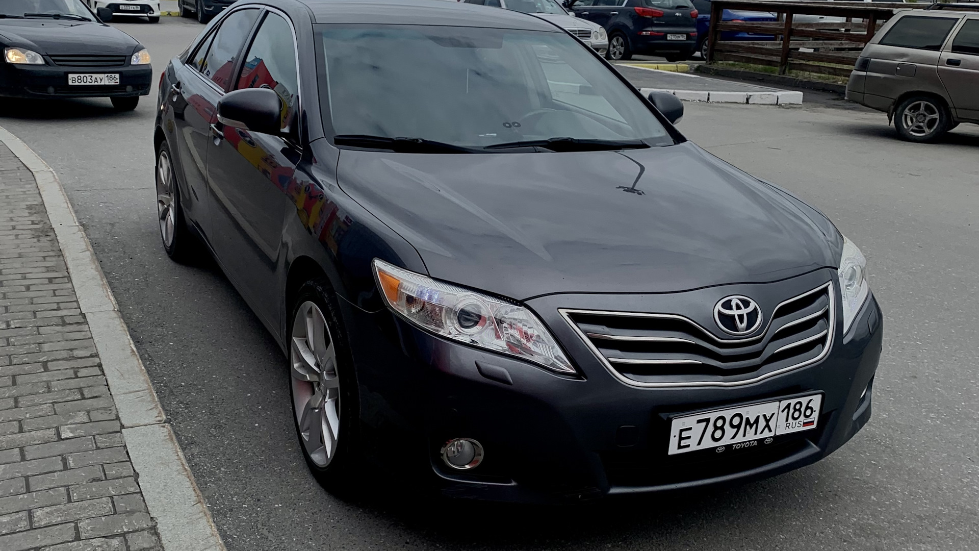 Toyota Camry (XV40) 2.4 бензиновый 2011 | СЕРАЯ СОРОКА😈 на DRIVE2