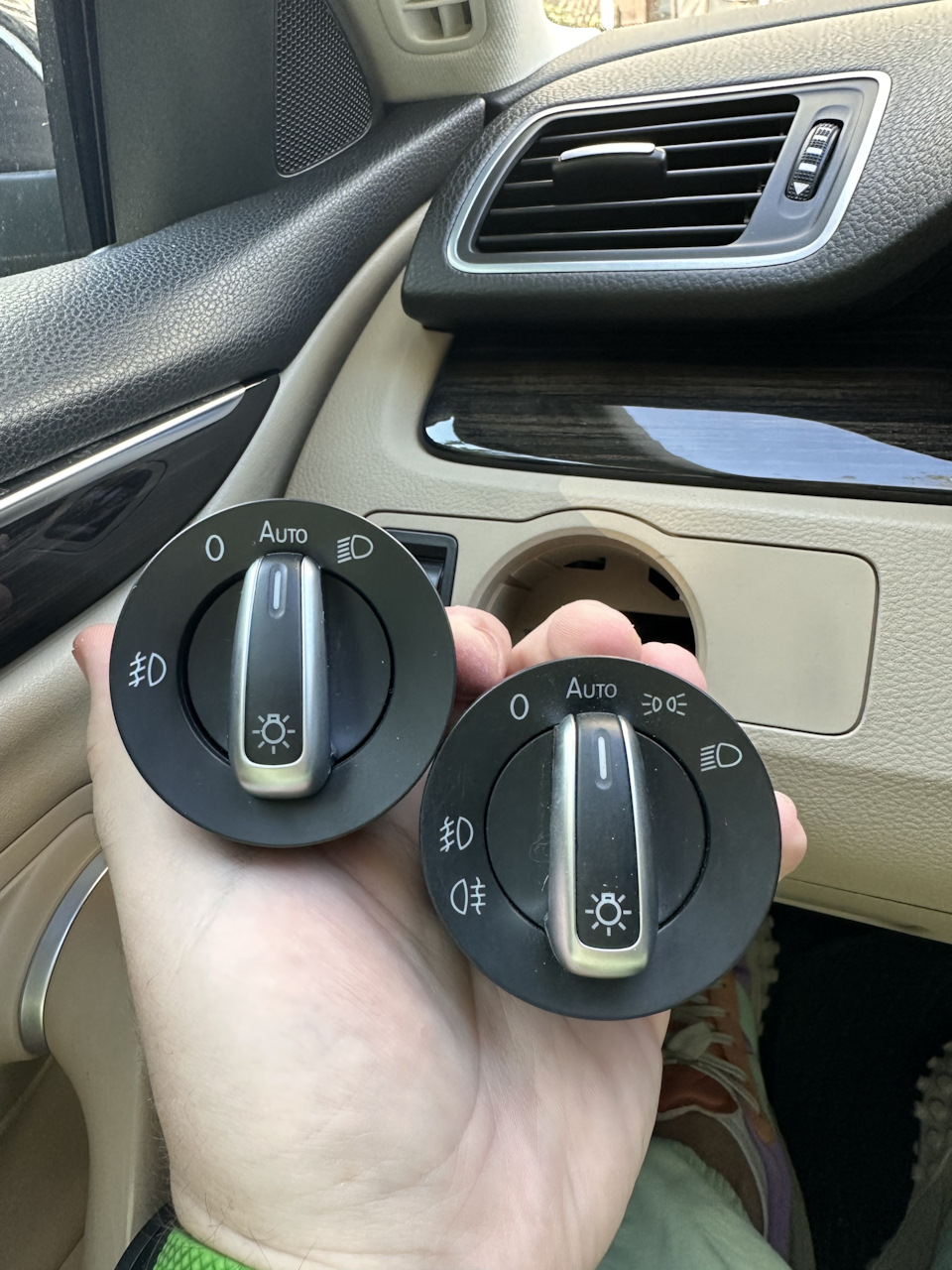 Замена переключателя света на европейский — Volkswagen Passat CC, 3,6 л ...