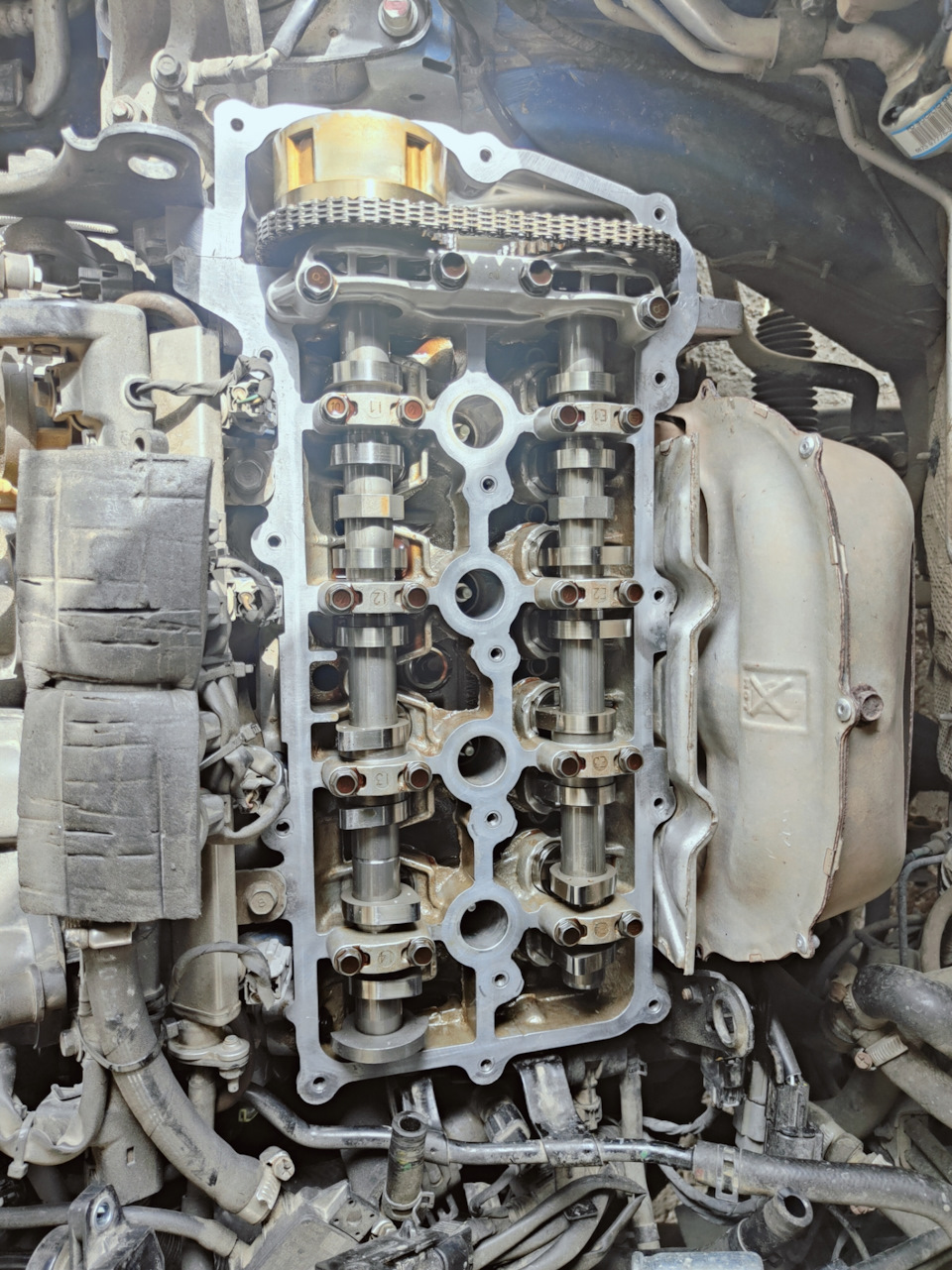 Прокладка КК последствия капиталки — Hyundai i30 (1G), 1,6 л, 2010 года ...