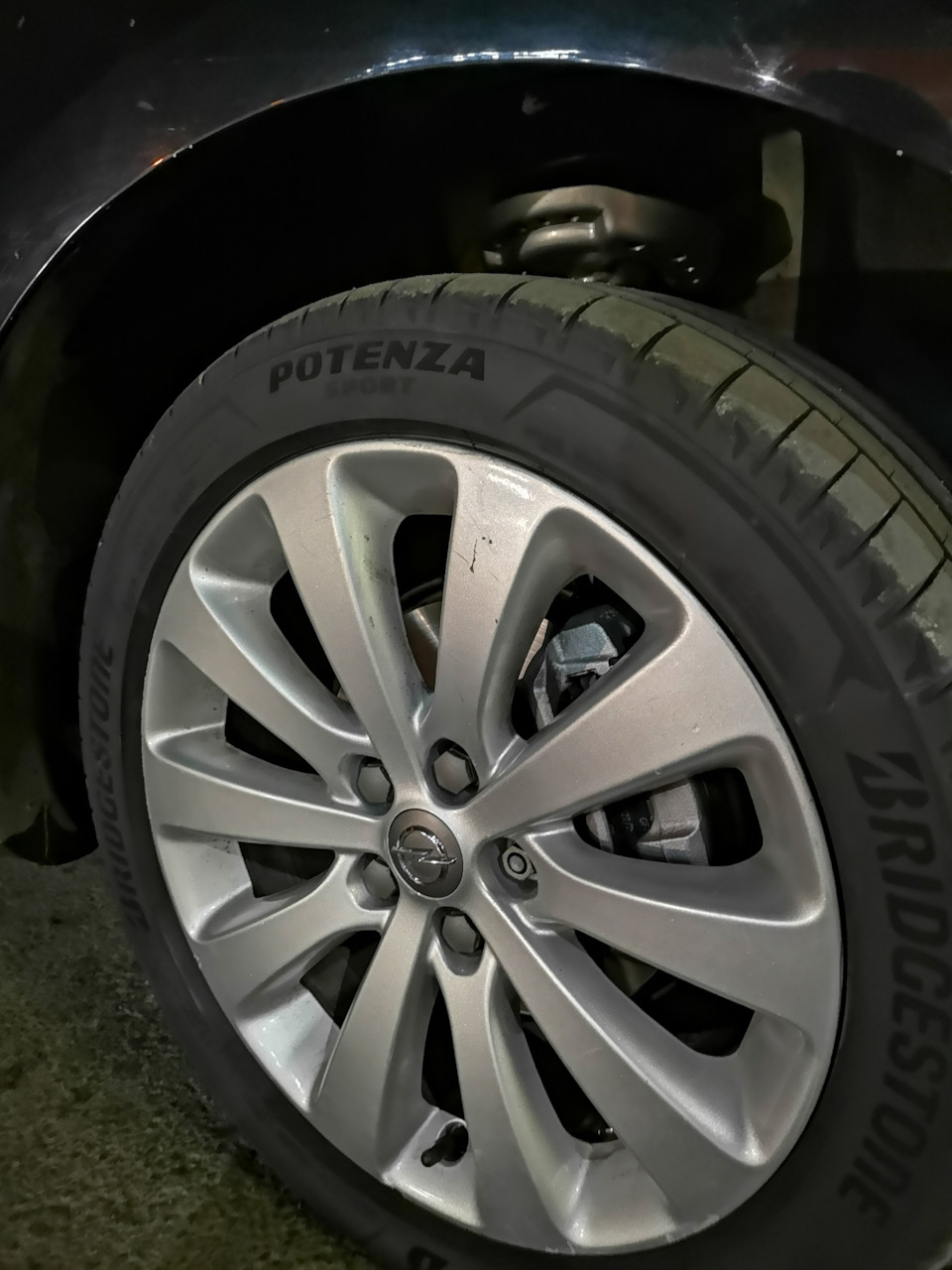 Отзыв о шинах Bridgestone Potenza Sport 2021 — Opel Astra J, 1,6 л, 2012  года | шины | DRIVE2