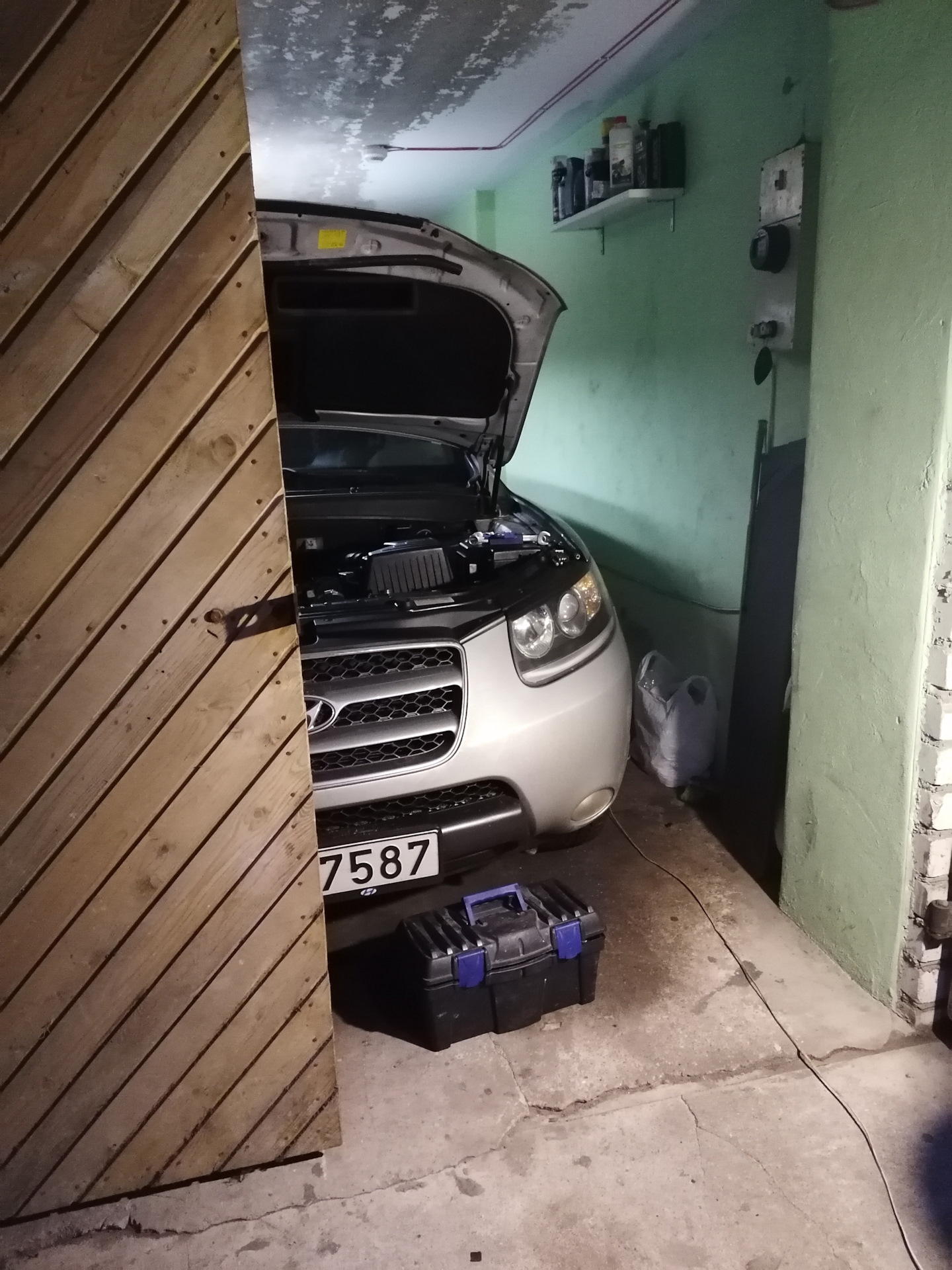 Замена форсунок дизеля — Hyundai Santa Fe (2G), 2,2 л, 2006 года ...