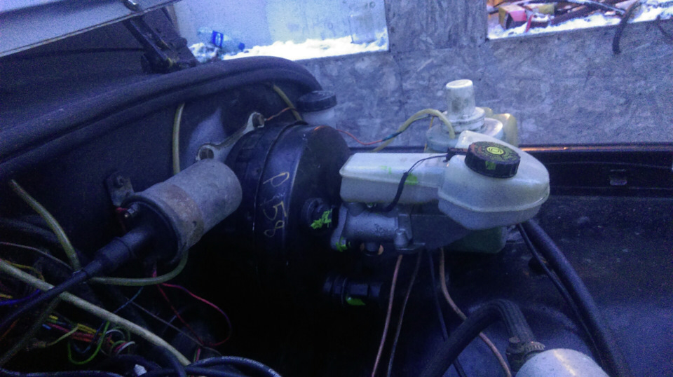 Установка ВУТ и ГТЦ Мерседес W164 в УАЗ 31514 — УАЗ 31512, 2,9 л, 1999 ...